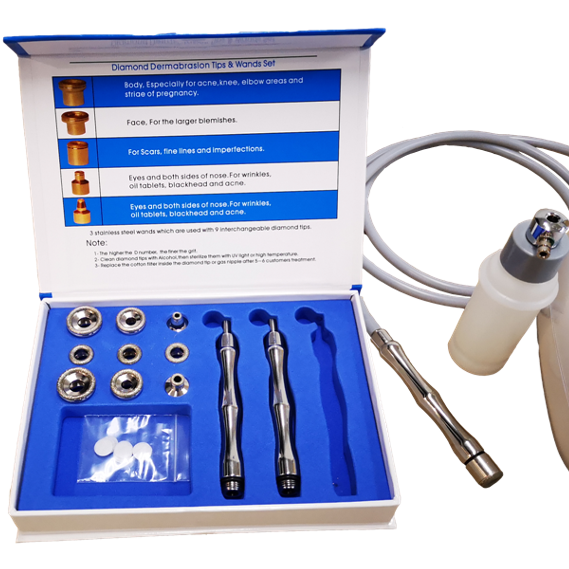 Microdermo Digital + Spray + Vacuum 2