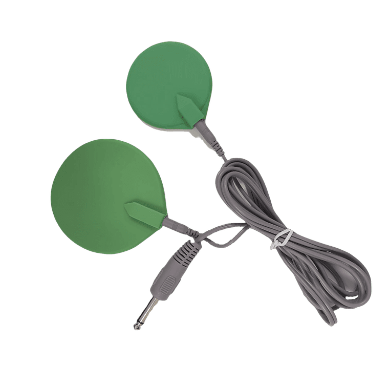 Cables con electrodos para onda rusa electro físico - tens - ems 1