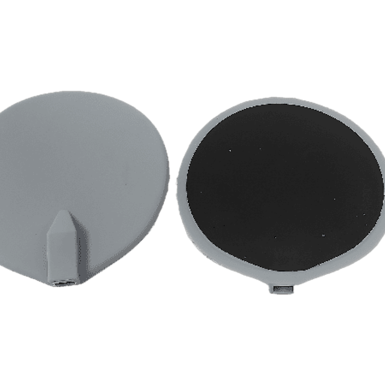 Electrodos de silicona 65mm para onda rusa electrofisico COLOR VERDE 1