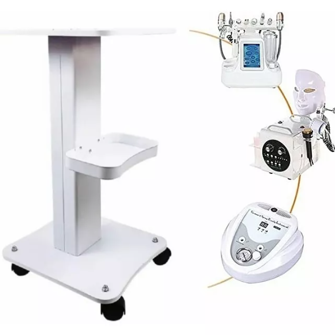 Carro Móvil Estética Spa Soporte Maquinas Mesa Estéticas 1