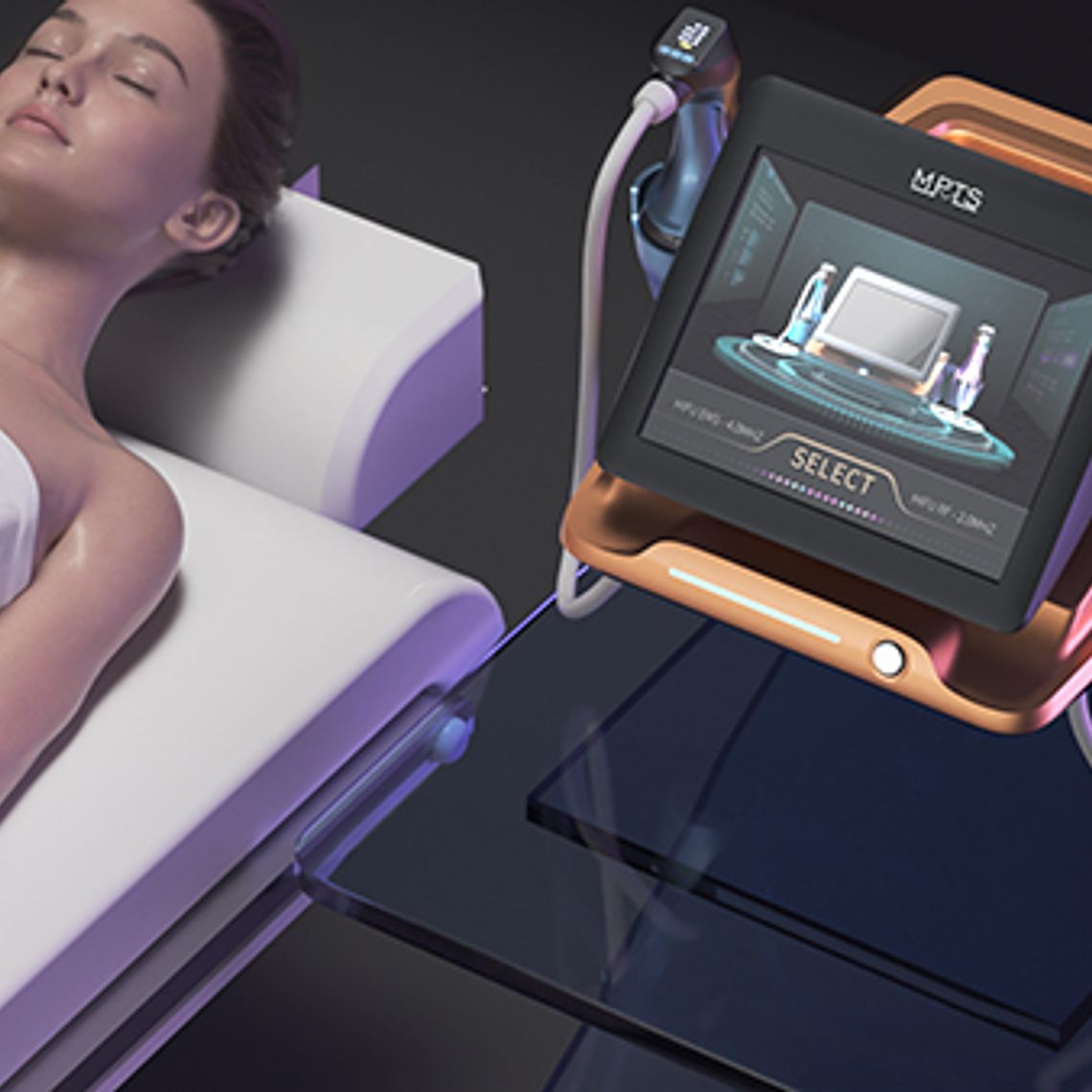 Reductor de grasa corporal HIFU 3