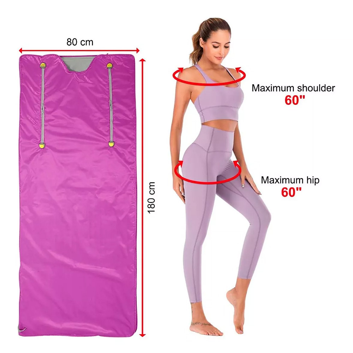 Manta Térmica Infrarrojo Quemadora Sauna 2