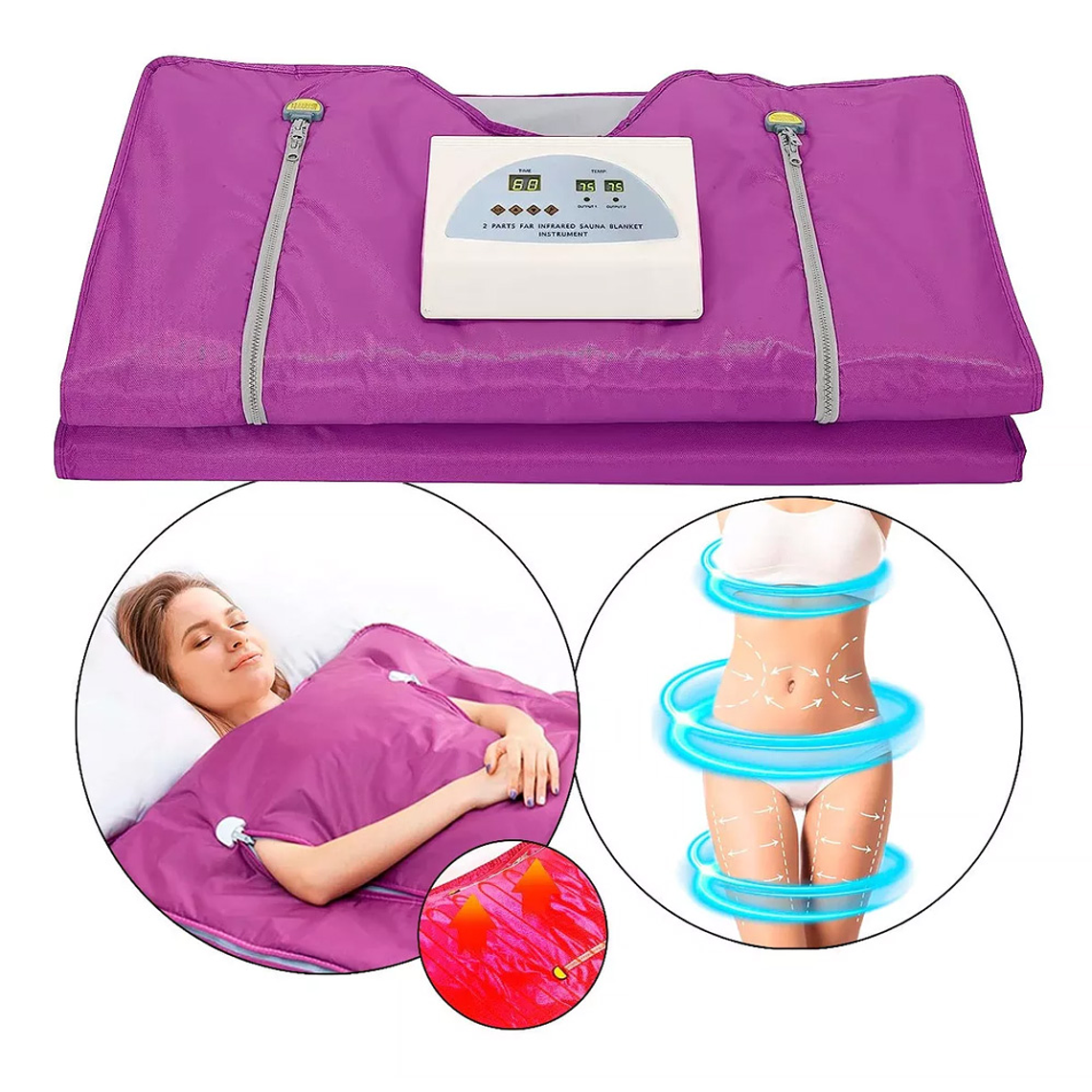 Manta Térmica Infrarrojo Quemadora Sauna 1