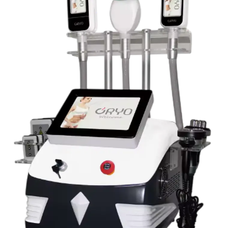 Máquina de Criolipólisis Profesional 5 en 1 Multifunción + Lipoláser + Cavitación + RF 1