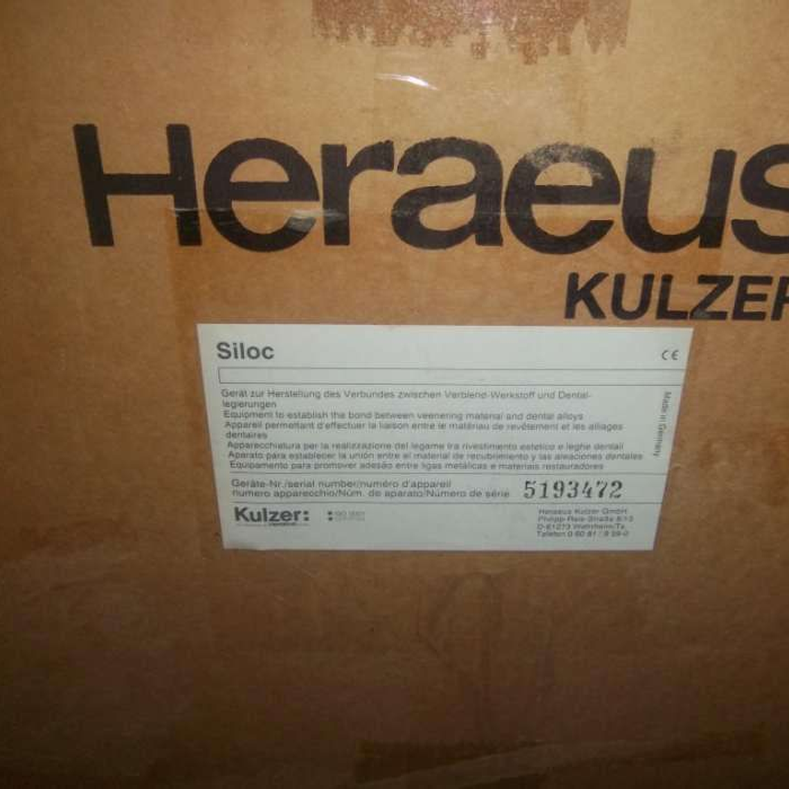 Forno Kulzer para opacos dentária 4