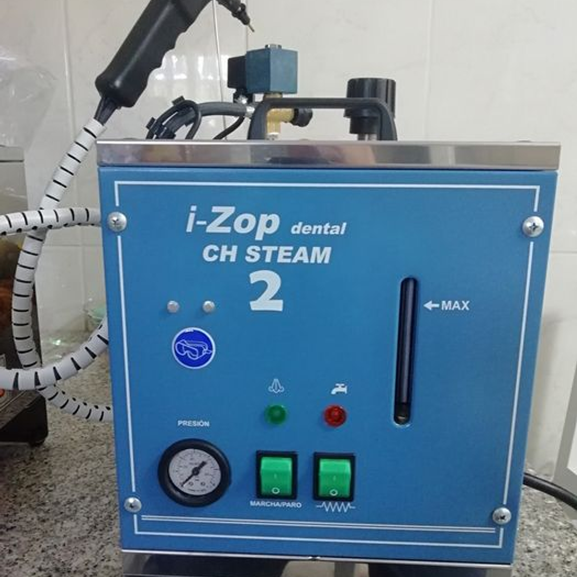 Jato de vapor dentária 1