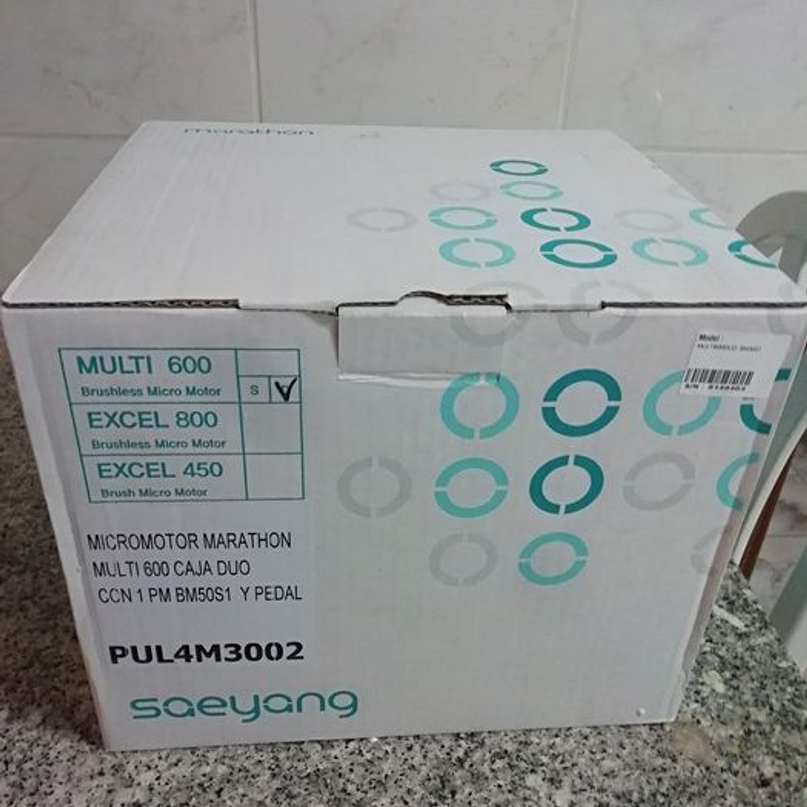 Micromotor Marathon dentária 7