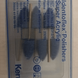 Polidores kerr para acrilico dentária