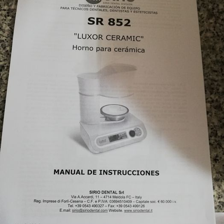 Forno de ceramica prótese dentária 4