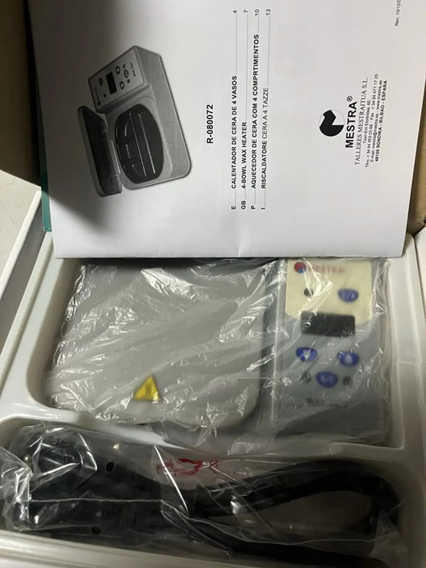 Maquina derreter cera mestra 1