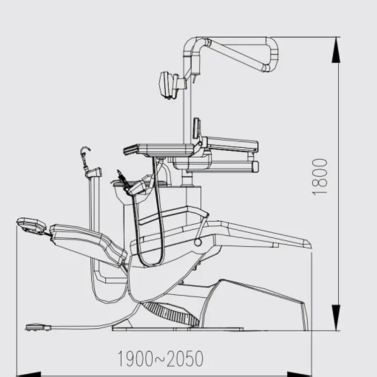 Cadeira Dentista Sinol Silver 2