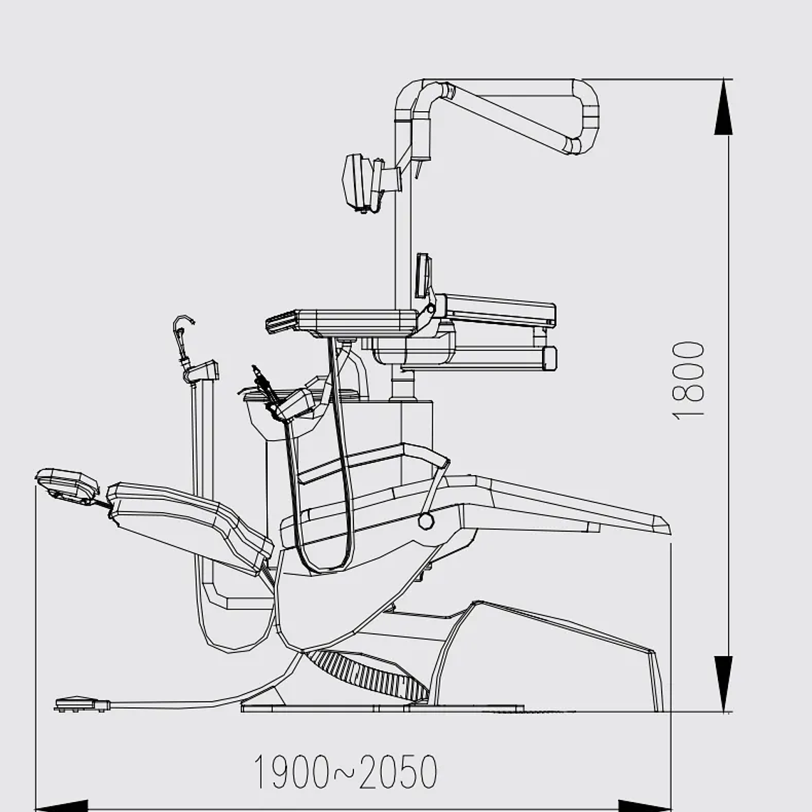 Cadeira odontológica – Eco+ Line Sinol 2