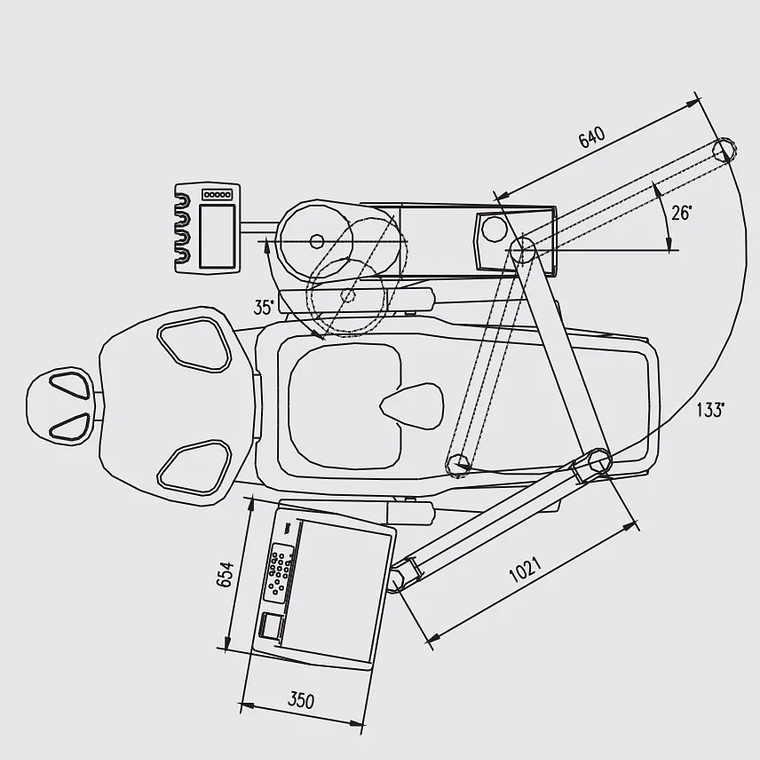 Cadeira Dentária – Sinol Elite.line 3