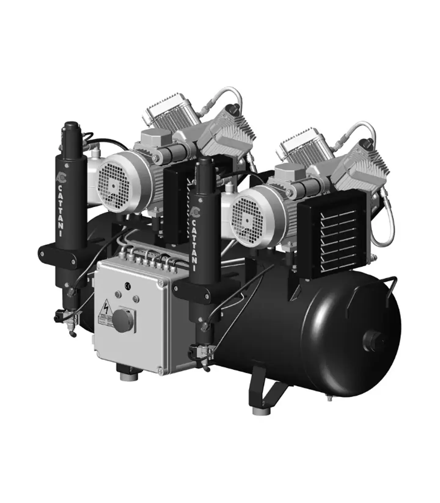 COMPRESOR AC 410 - 230V 50HZ MONOFASICO CADCAM CATTANI 1