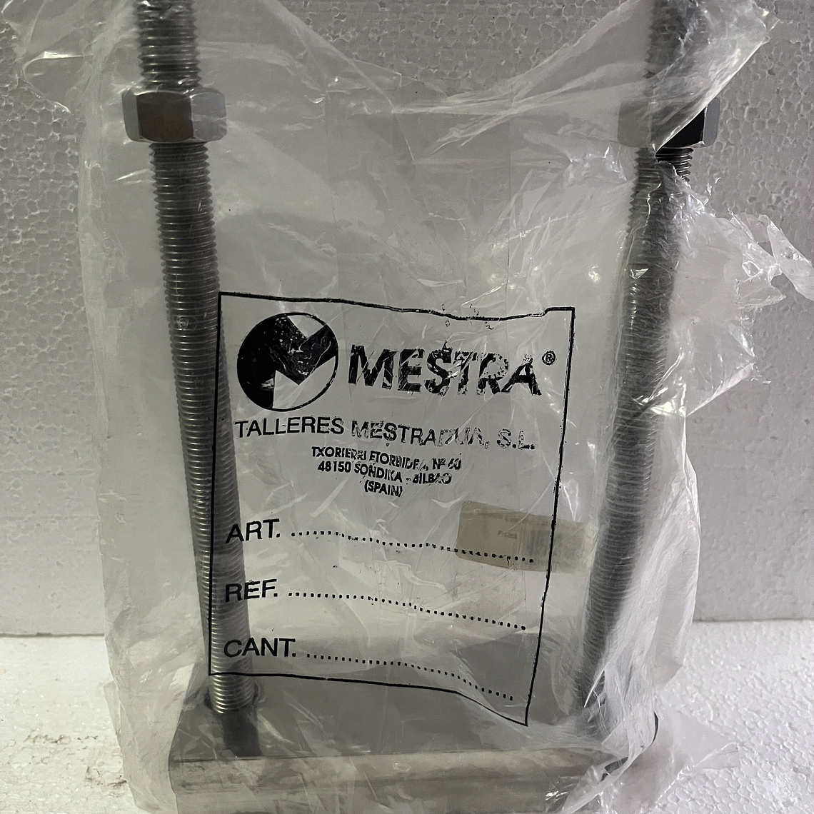 BRIDA MESTRA ACO INOX 3 MUFLAS 2