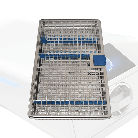 BANDEJA COM TAMPA PARA AUTOCLAVES ENBIO