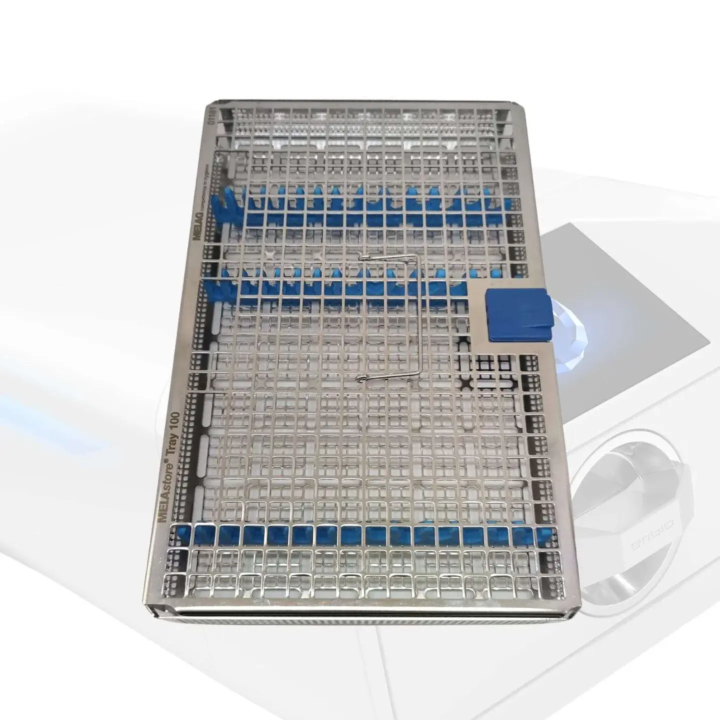 BANDEJA COM TAMPA PARA AUTOCLAVES ENBIO 1