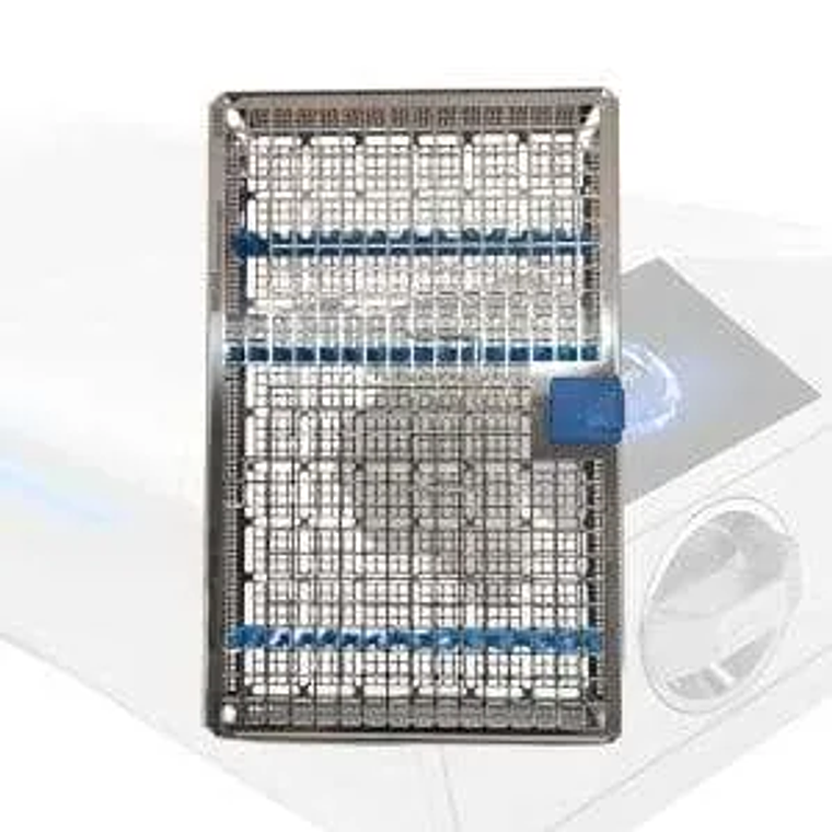 BANDEJA COM TAMPA PARA AUTOCLAVES ENBIO 3