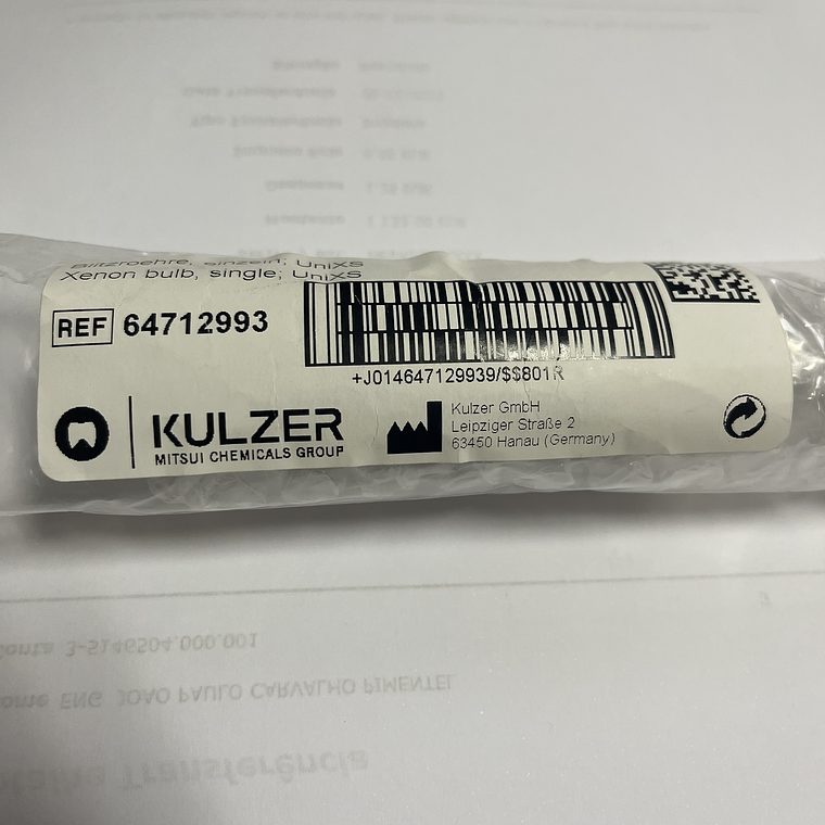 LAMPADA FOTOPOLIMERIZADOR KULZER UNIX XS 64712993 1