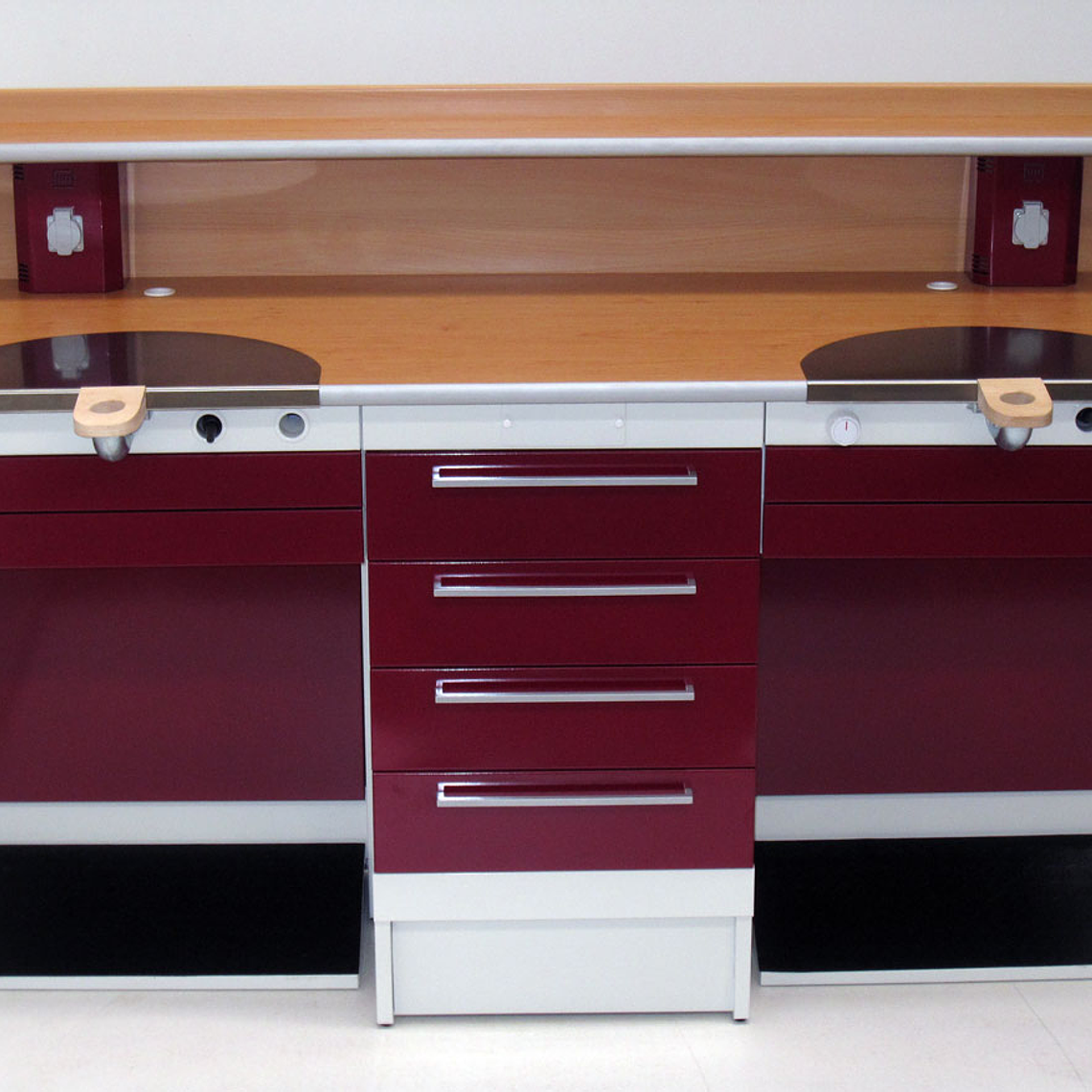 BANCADA DE POSTO DE TRABALHO JEB MOD ELITE 2 POSTOS 1