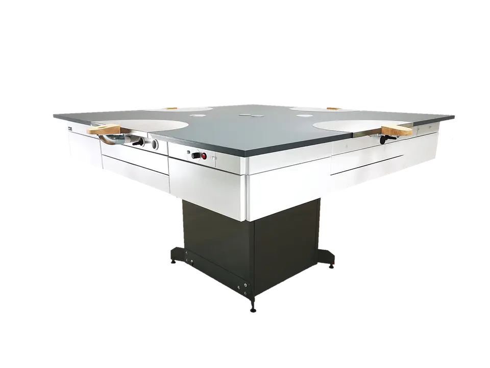 BANCADA PARA 4 POSTOS TRABALHO DENTARIA JEB ILHA 1