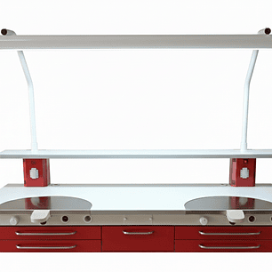 CANDEEIRO  PARA BANCADA DE 2 POSTOS JEB