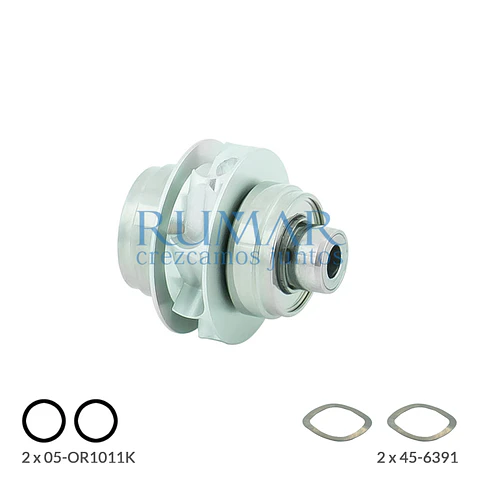 Rotor compatível com turbina KaVo GENTLemini LUX 4500 e 5000B/C