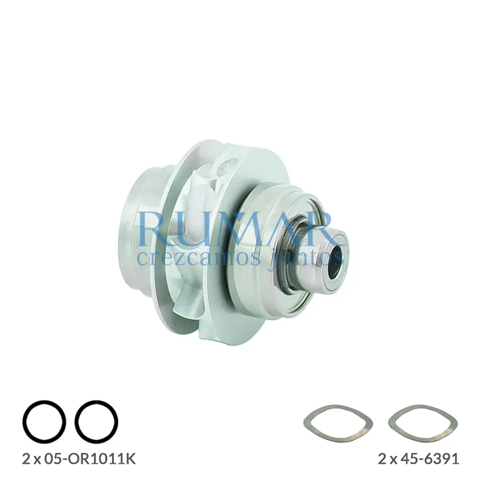 Rotor compatível com turbina KaVo GENTLemini LUX 4500 e 5000B/C 1