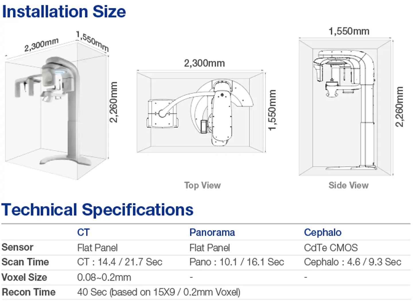 ORTO CBCT OSSTEM T2-CS 4