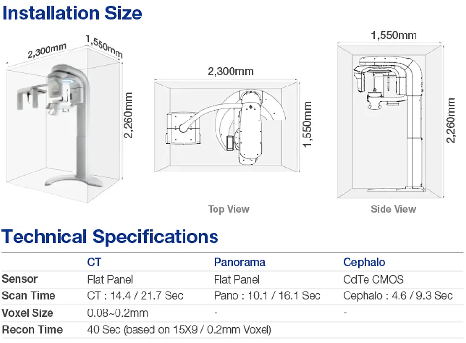 ORTO CBCT OSSTEM T2-CS 4
