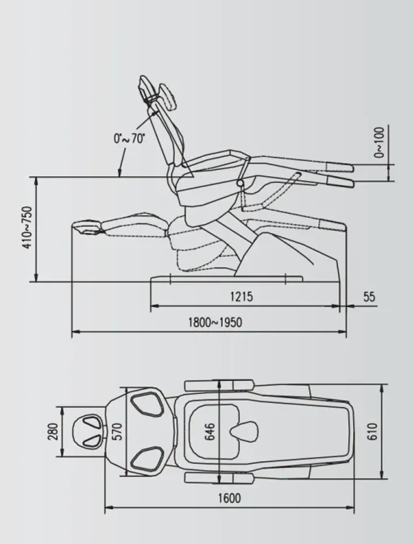 Cadeira Dentaria Signol Elile Line Usada 3