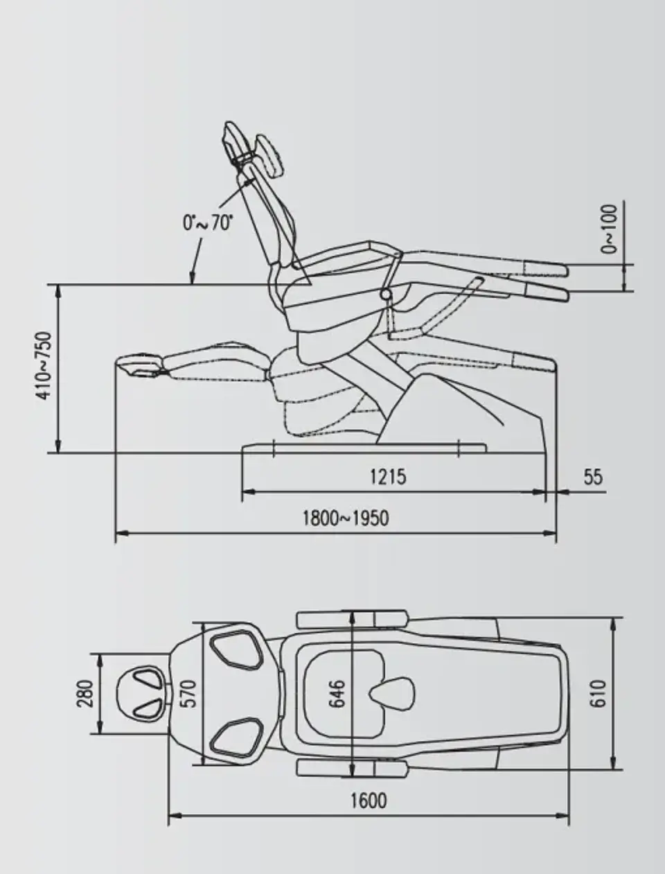 Cadeira Dentaria Signol Elile Line Usada 3