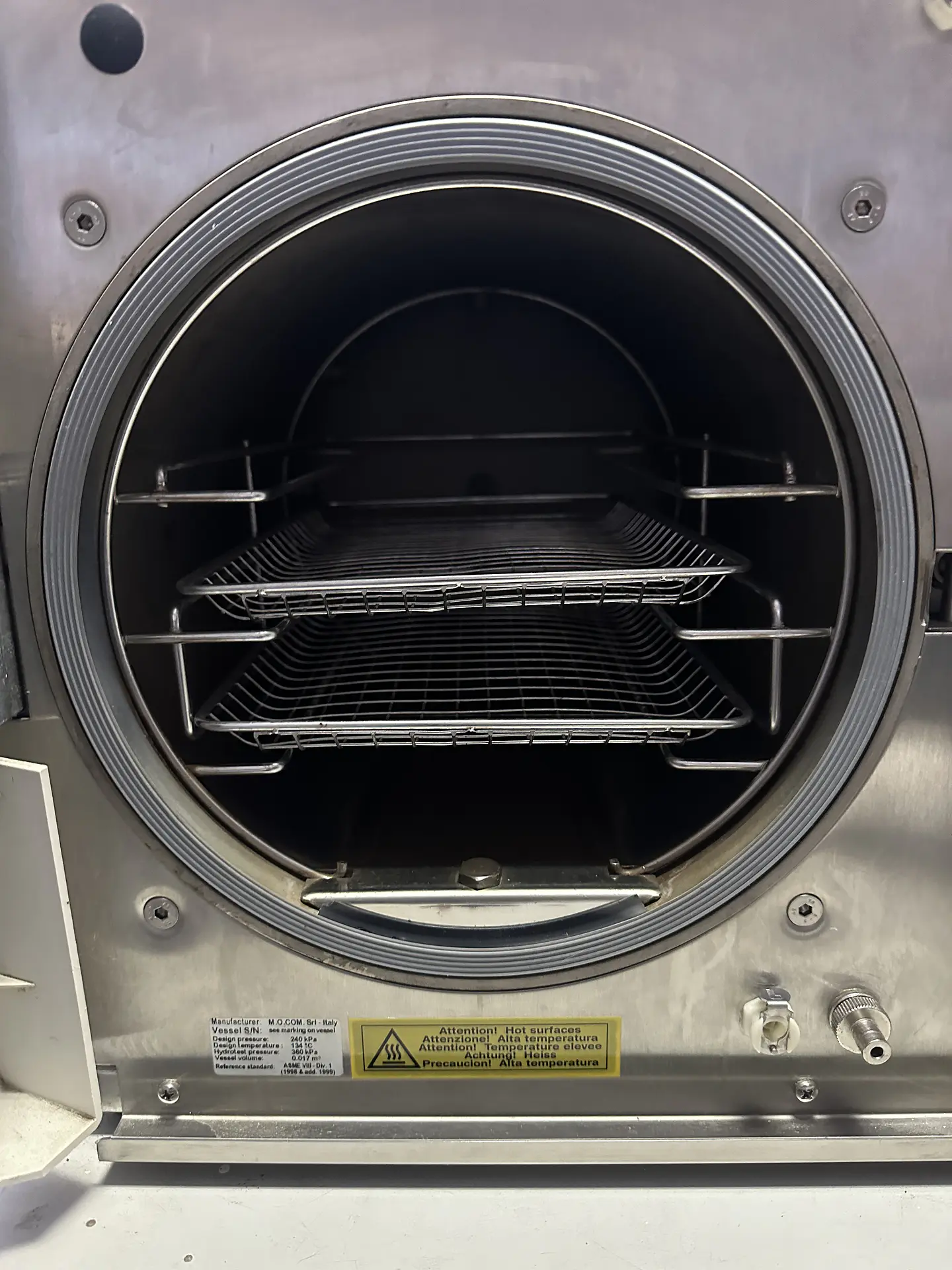 Autoclave Mocom Usado 12 Lts 2