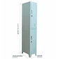 Lockers Metalico 2 Casilleros - Miniatura 8