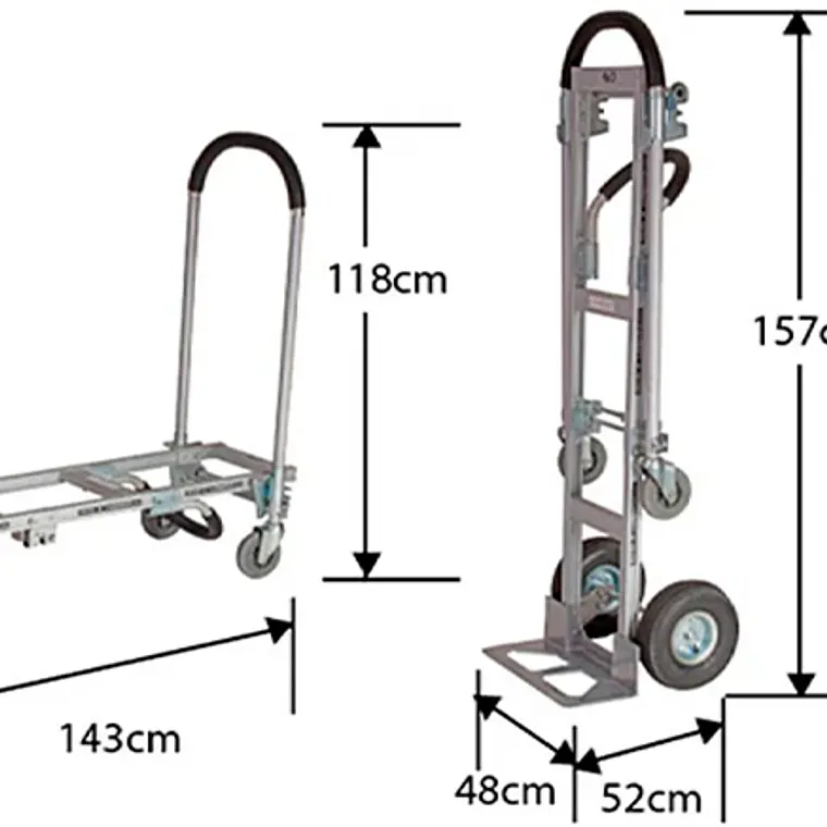 Carro Aluminio Dual 130 6