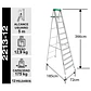 Esc. Aluminio Tijera 3.66m - Miniatura 2