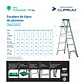 Esc. Aluminio Tijera 3.05m - Miniatura 6