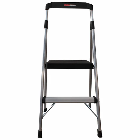 Escalera de Aluminio Plataforma 2 Peldaños