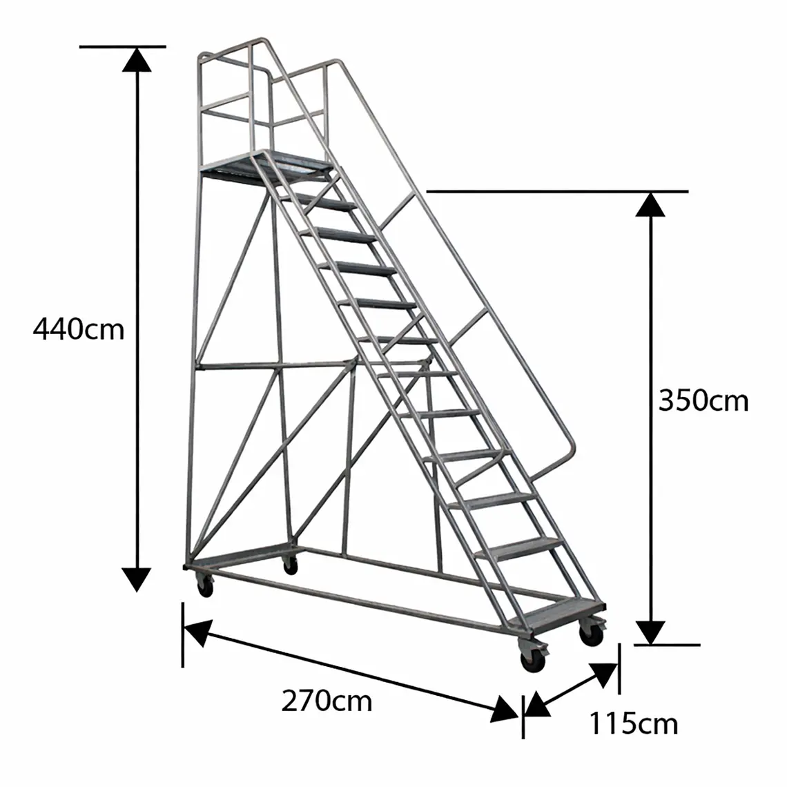 Escaleria Tipo Avión 350m 1