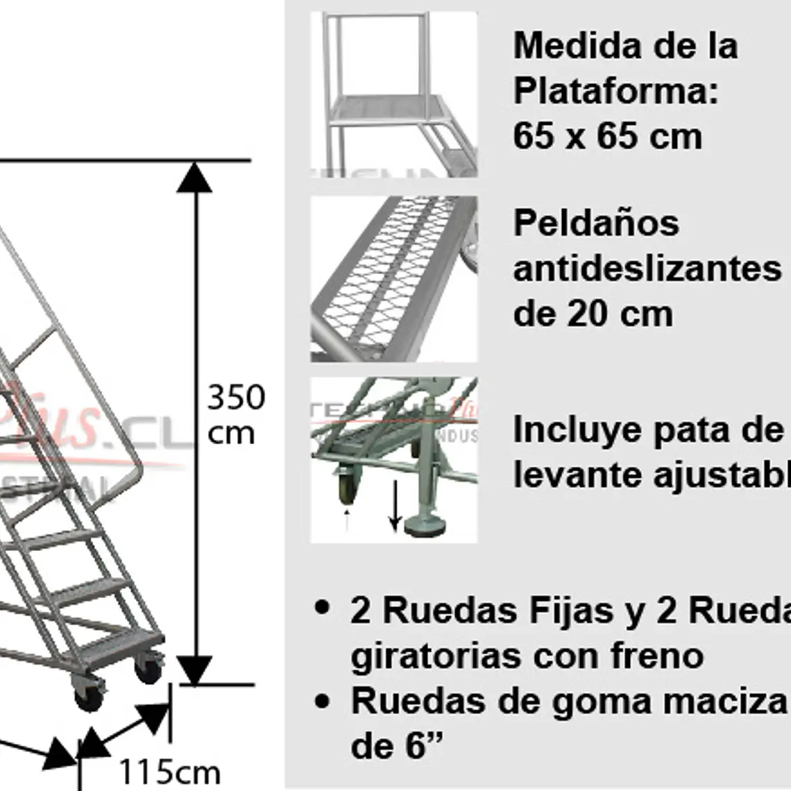 Escaleria Tipo Avión 350m 2
