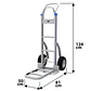 Carro Alum. Bandeja Plegable 200 Kg - Miniatura 3