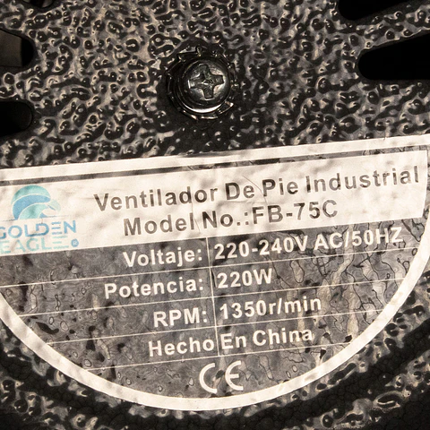 Ventilador 30' Industrial De Muro Con Control