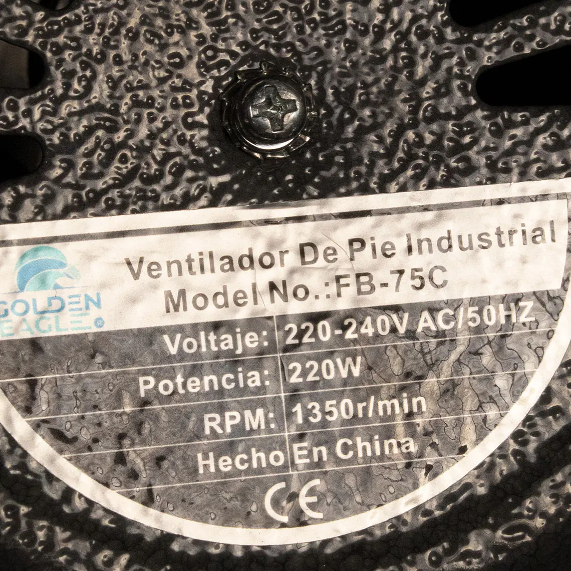 Ventilador 30' Industrial De Muro Con Control 2