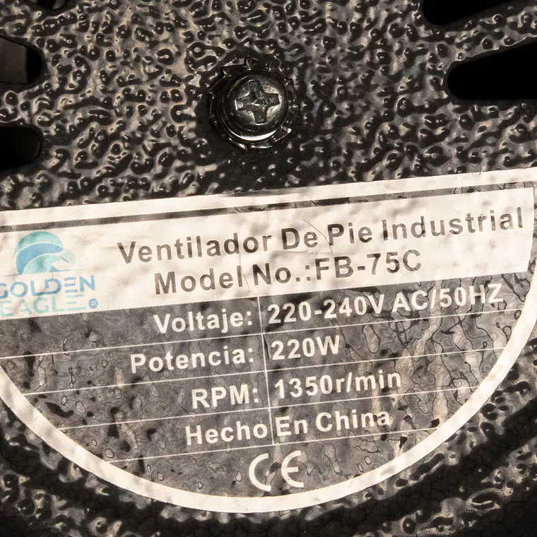 Ventilador 30' Industrial De Muro Con Control 2