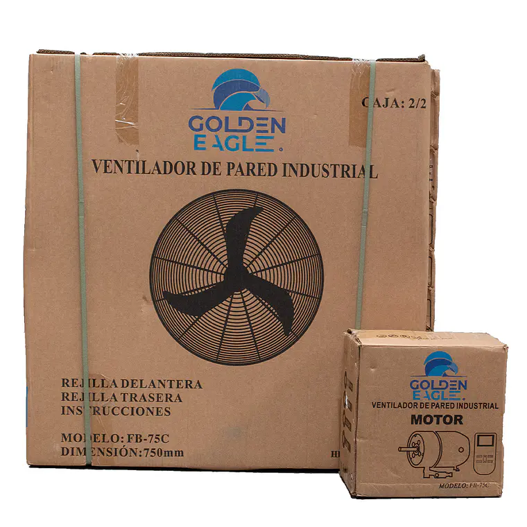 Ventilador 30' Industrial De Muro Con Control 5