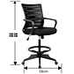 Silla Ejecutiva Cajero Ergonómica - Miniatura 5