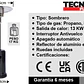 Estufa Calefactor Exterior Sombrero 13 Kw - Miniatura 4