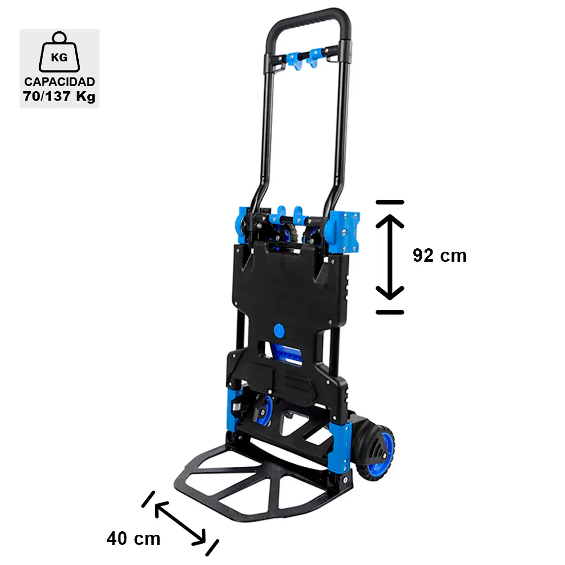 Carretilla De Mano Convertible 80 Kg 5
