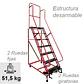 Esc. Tipo Avión 1.8m Importada - Miniatura 2
