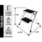 Piso Escalera Plegable 2p Compacto - Miniatura 4